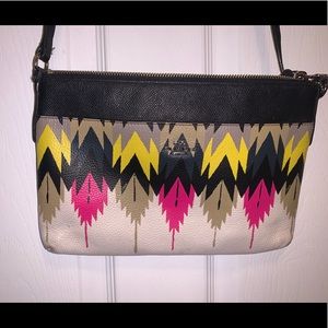 Sold Coach Crossbody Purse w Feather Print!